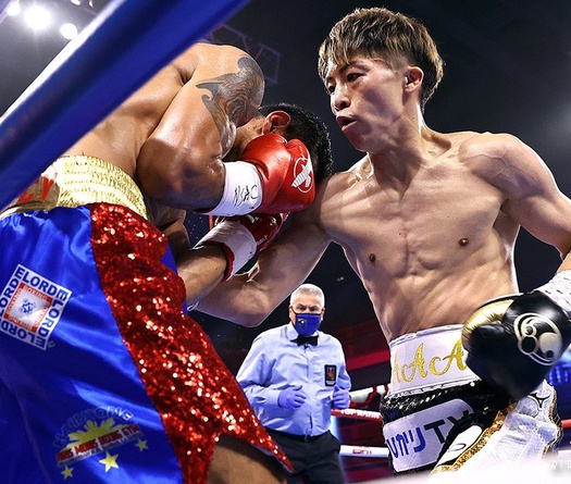 "Quái vật Nhật Bản" Naoya Inoue hạ knockout đối thủ bằng pha "moi gan đúp"