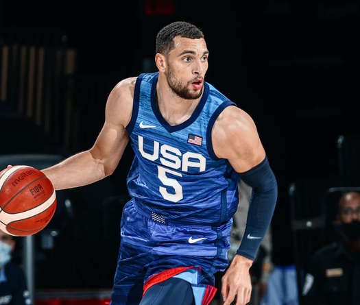 Ông hoàng dunk Zach Lavine rời đội tuyển Mỹ, HLV Popovich đau đầu