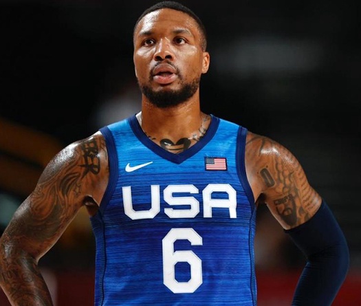 Kết quả bóng rổ Olympic: Dame Lillard rực sáng, Mỹ có chiến thắng đầu tay trước Iran