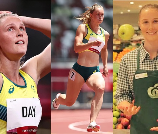 Nỗ lực của VĐV điền kinh Úc: Làm việc tại siêu thị để kiếm tiền dự Olympic 2021