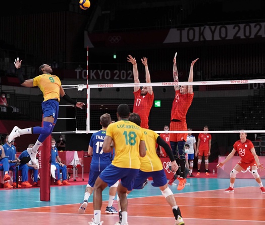 Biến Brazil thành cựu vương, ROC thẳng tiến vào chung kết bóng chuyền nam Olympic