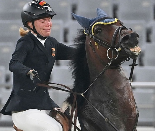 HLV Đức bị đuổi khỏi Olympic vì... đấm ngựa