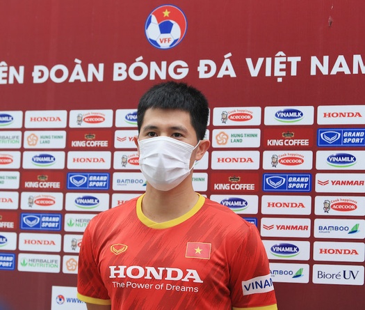 Đình Trọng nóng lòng chạm trán với đội bóng từng 6 lần dự World Cup 