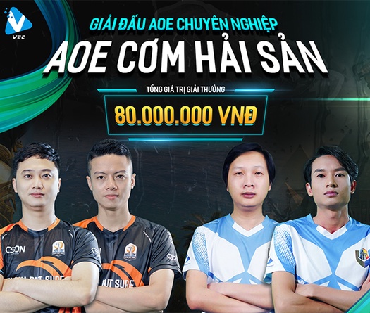 Lịch thi đấu AoE Cơm Hải Sản - giải đấu quy tụ các clan chuyên nghiệp