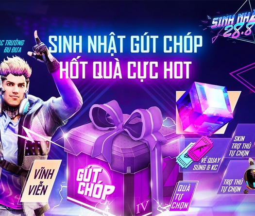 Free Fire: Chuỗi sự kiện sinh nhật 4 tuổi FF có gì đáng chú ý?