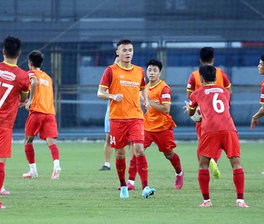Ba tân binh được hỗ trợ tối đa về mặt thể lực cùng U22 Việt Nam