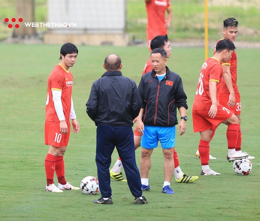 Công Phượng tập cùng U22 Việt Nam, chưa chắc đá trận gặp Trung Quốc