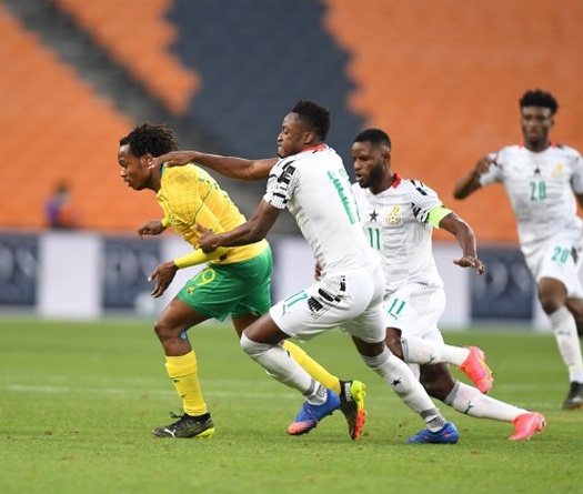 Kết quả Nam Phi vs Ghana, vòng loại World Cup 2022