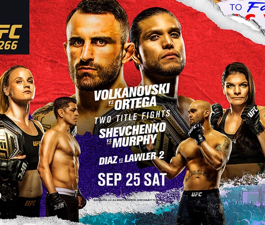 Xem trực tiếp UFC 266 ở đâu, kênh nào?