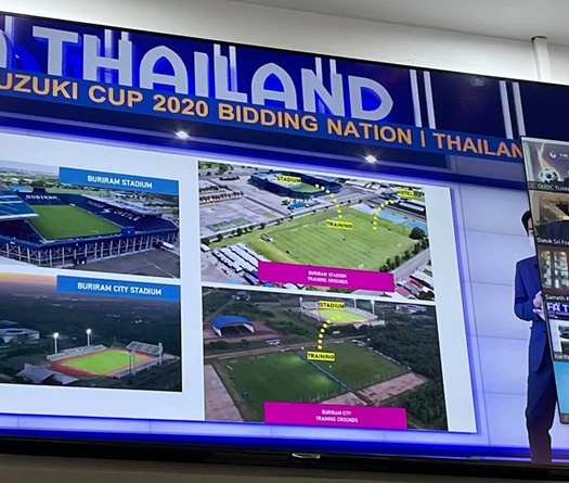 Campuchia bị hụt, Thái Lan và Singapore vào “chung kết” đăng cai AFF Cup 2020