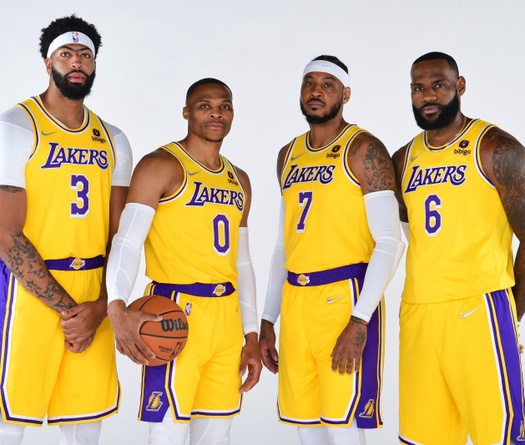 LeBron James, Russell Westbrook, Carmelo Anthony nghỉ trận gặp Nets