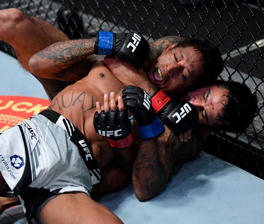 Đòn bẻ tay "khăn choàng" từ Alejandro Perez hạ gục Johnny Eduardo tại Fight Night 193