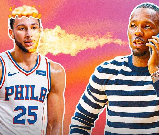 Siêu cò Rich Paul tiết lộ lý do thực sự khiến Ben Simmons đòi rời Sixers
