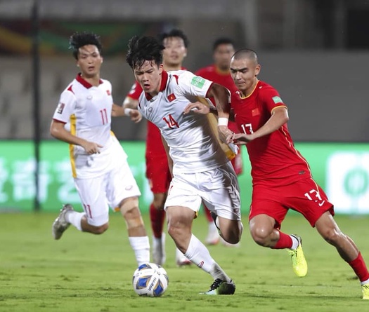 Kết quả Việt Nam 2-3 Trung Quốc: Nỗ lực đáng khen