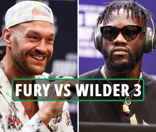 Xem trực tiếp Tyson Fury vs Deontay Wilder 3 trên kênh nào?
