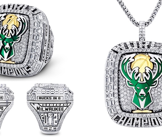 Soi nhẫn vô địch của Milwaukee Bucks: 360 viên kim cương và nhiều điểm nhấn thú vị