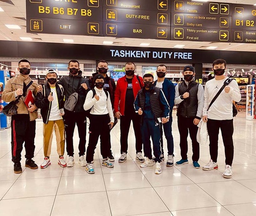 Nguyễn Thị Thu Nhi cùng các đồng đội cập bến Hàn Quốc, sẵn sàng tranh đai WBO thế giới