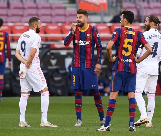 Đội hình ra sân Barcelona vs Real Madrid: Depay đọ súng Benzema