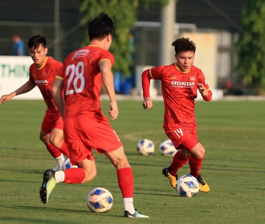 Tuyển Việt Nam huỷ tập vì thời tiết xấu