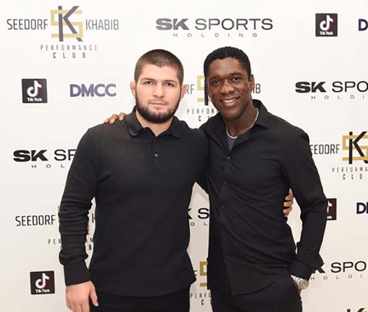 Khabib hợp tác cùng cựu siêu sao Clarence Seedorf, mở học viện "bóng đá kết hợp MMA"