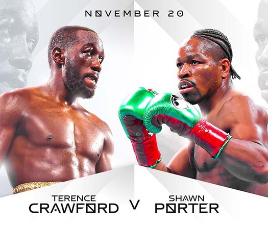 Lịch thi đấu Boxing: Terence Crawford vs Shawn Porter