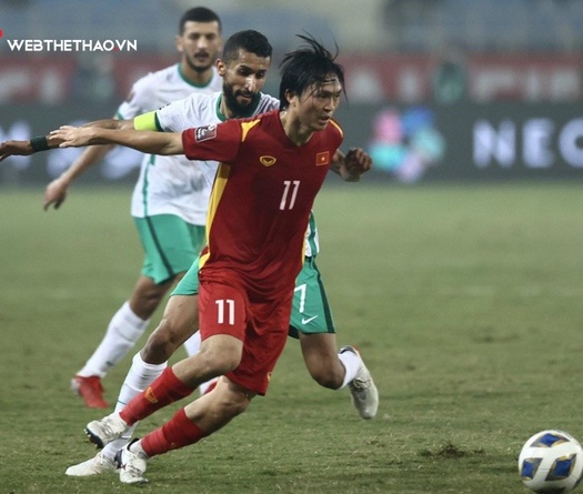 Nhận hai thẻ vàng ở Mỹ Đình, Tuấn Anh bị treo giò trận gặp Australia