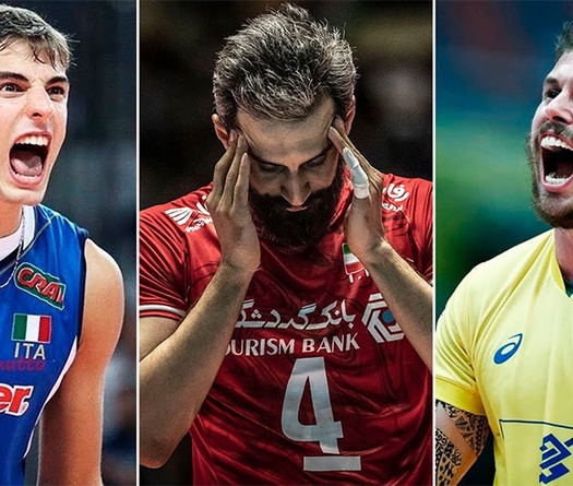 5 chuyền hai xuất sắc nhất bóng chuyền Thế giới