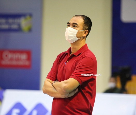 Giải bóng chuyền hạng A 2021: HLV Bộ Tư lệnh CSCĐ tiết lộ khó khăn vì lịch thi đấu