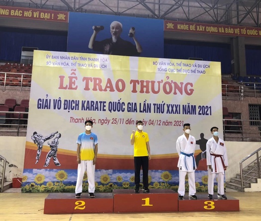 Hủy giữa chừng giải vô địch Karate quốc gia 2021 vì dịch Covid-19