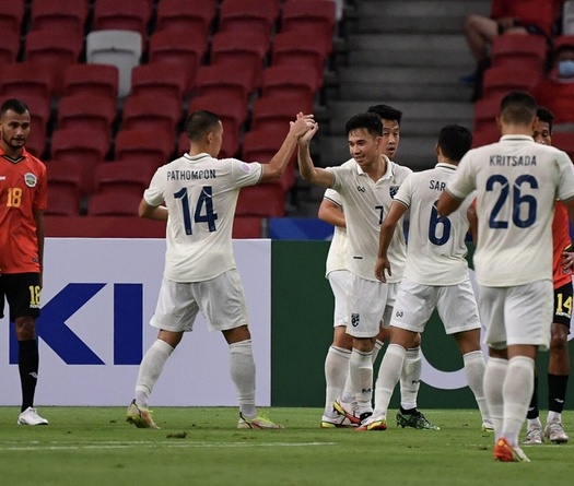 Thắng nhọc nhằn Timor Leste, Thái Lan nối dài kỷ lục ở AFF Cup
