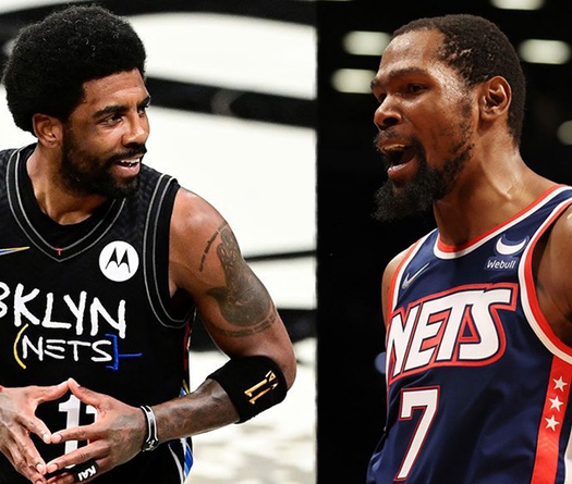 Kyrie Irving tái ngộ Kevin Durant trong... khu cách ly của Brooklyn Nets