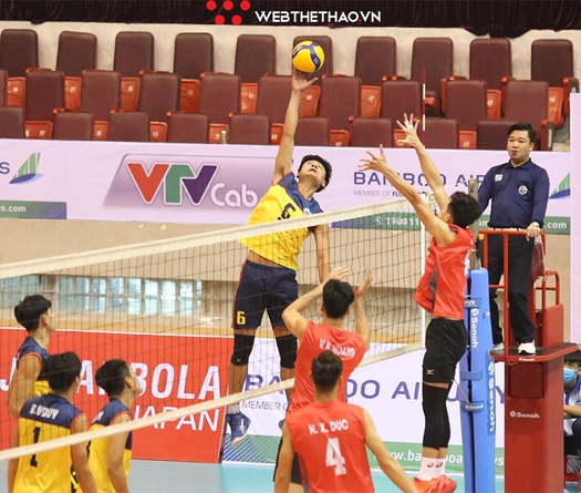 Biên Phòng đánh bại Hà Nội trong trận cuối của vòng 2 giải bóng chuyền VĐQG 2021