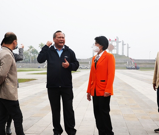 Chùm ảnh: Hòa Bình tích cực chuẩn bị cho môn đua xe đạp SEA Games 31