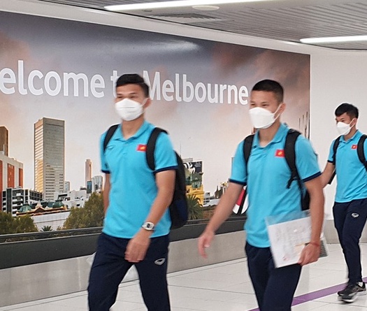 Tuyển Việt Nam gặp trở ngại đầu tiên ngay khi đặt chân đến Australia