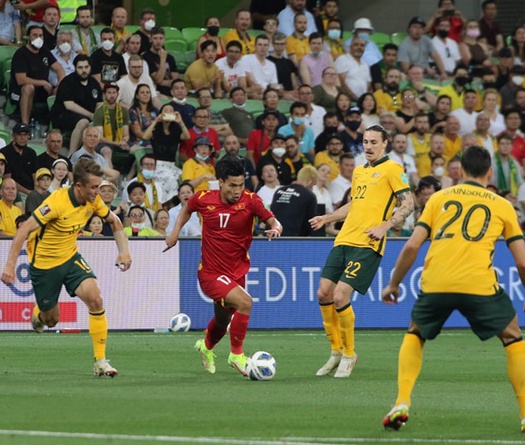 Kết quả Việt Nam 0-4 Australia: Đẳng cấp quá khác biệt