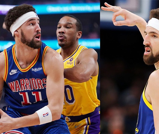 Klay Thompson rực cháy hiệp 4, bắn hạ Los Angeles Lakers trong trận cầu nghẹt thở