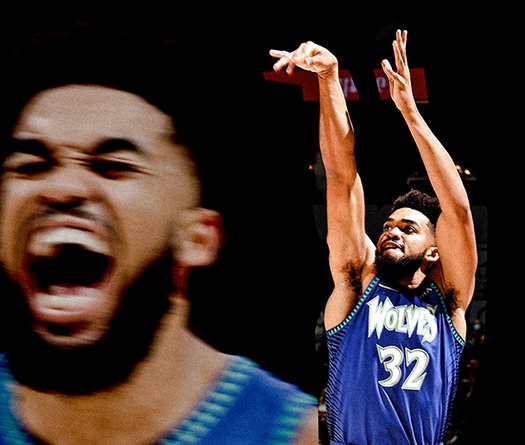Karl Anthony Towns gây sốc, vô địch và phá kỷ lục vòng chung kết NBA 3-Point Contest