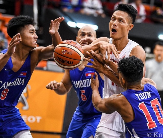 Đội tuyển bóng rổ Campuchia tập huấn 4 tháng tại Trung Quốc, sẵn sàng cho SEA Games 31