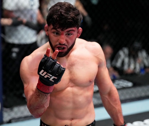 Arman Tsarukyan "tắm máu" Joel Alvarez, nhắm thẳng Top 10 hạng nhẹ UFC