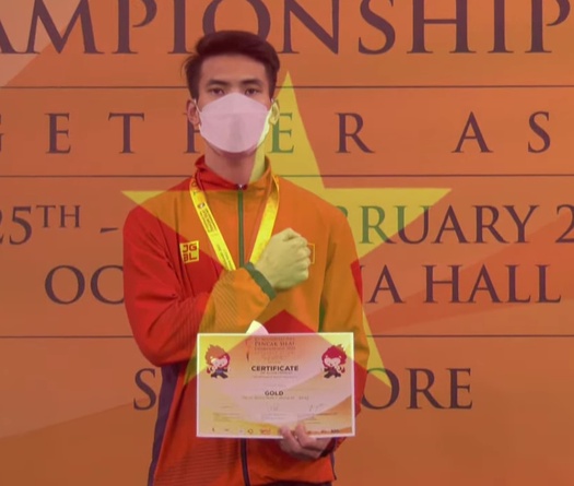 ĐT Silat Việt Nam đoạt "mưa vàng" giải Vô địch Pencak Silat Đông Nam Á 2022