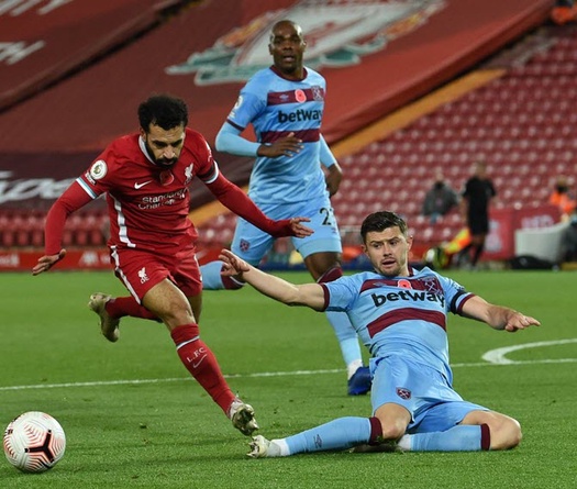 Nhận định Liverpool vs West Ham: Bám sát ngôi đầu