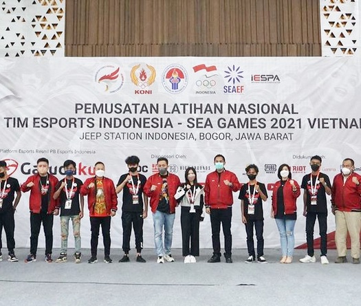 Indonesia tham vọng thống trị các bộ môn Esports tại SEA Games 31