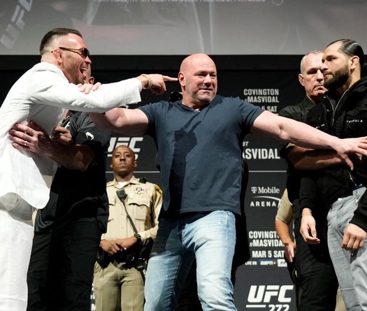 Căng thẳng họp báo trước thềm UFC 272: Colby Covington vs. Jorge Masvidal