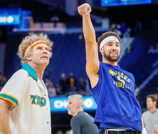 Golden State Warriors ngắt mạch thua, tìm lại cảm hứng nhờ… danh hài Will Ferrell?