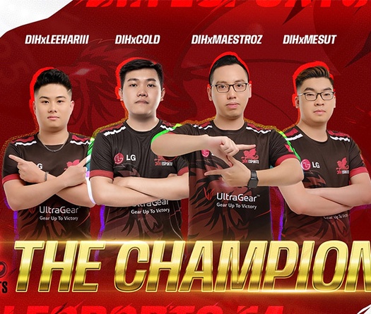 Vô địch FVPL Spring 2022, DIH Esports trở thành đại diện của FO4 Việt Nam tại SEA Games 31