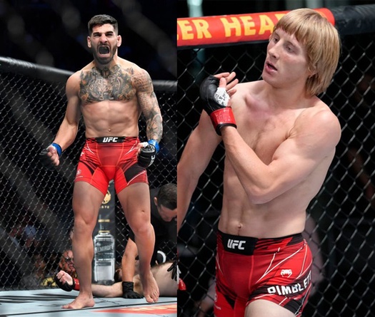 Paddy Pimblett ẩu đả với Ilia Topuria: Biến căng trước thềm UFC Fight Night 204