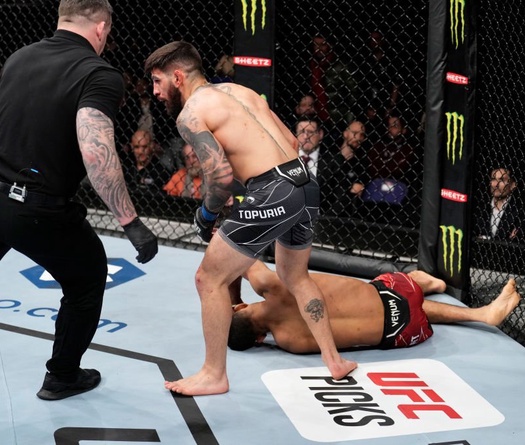 Ilia Topuri knockout lật kèo ngoạn mục, thách thức Paddy Pimblett