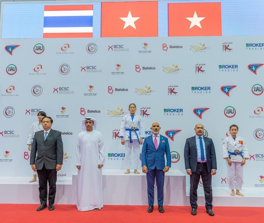 Phùng Thị Huệ giành HCV thứ 2 tại giải Vô địch Jujitsu Châu Á