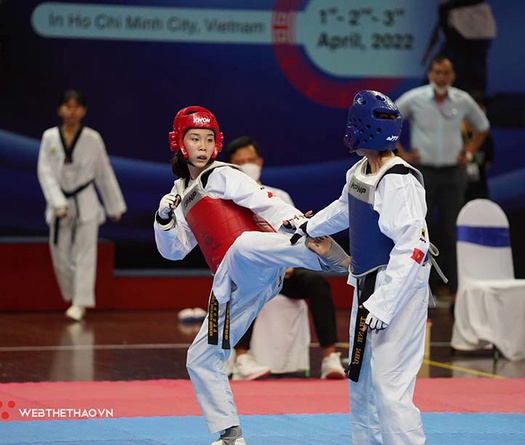 Những hình ảnh đáng chú ý từ giải Vô địch Taekwondo Đông Nam Á 2022