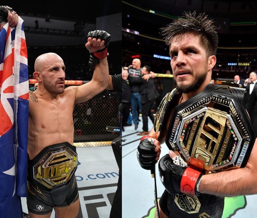 Henry Cejudo làm thủ tục trở lại UFC: Hạ bệ Volkanovski, lập kỉ lục vô địch 3 hạng cân